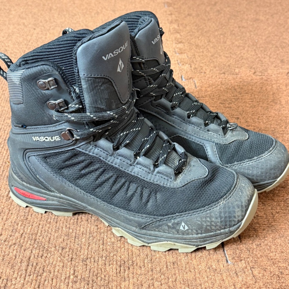 Vasque Torre AT GTX Hiking Boots Mens 8M Black Anthracite Waterproof 7850M trail